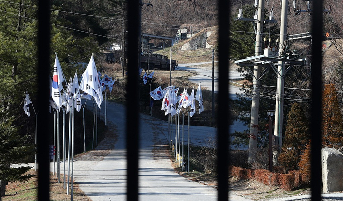 韩国江原道一军事基地（视觉中国示意图）