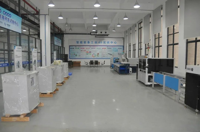 固高智能云展学习型工厂。（资料图片）