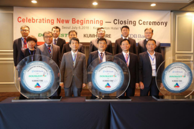 图为股权交割现场（图片来自双星轮胎官方）