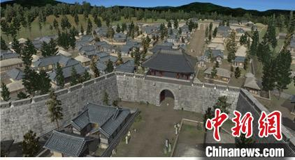 利用VR技术俯瞰汉阳敦义门 首尔市政府供图