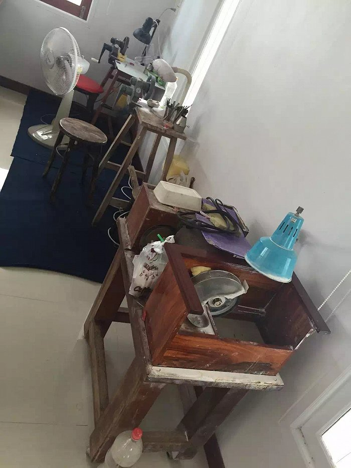 泰国尖竹汶矿区的街头 图片来源：胡熠提供