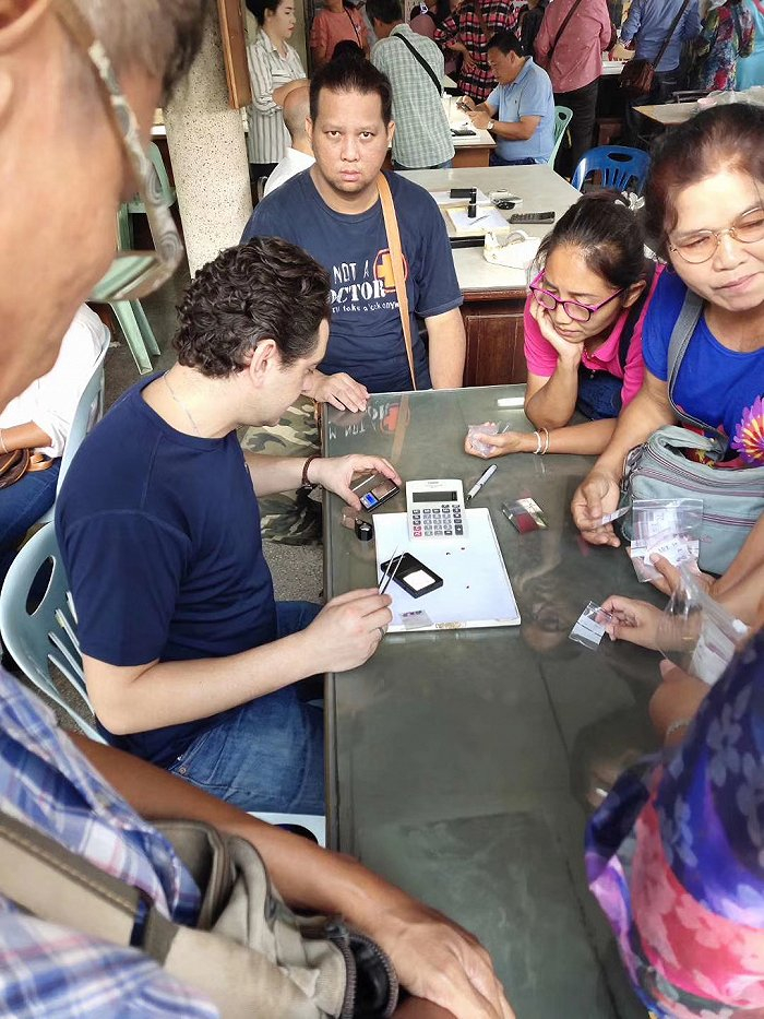 泰国尖竹汶矿区的街头 图片来源：胡熠提供