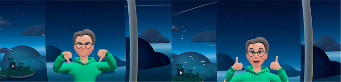 Facebook Horizon，图源：Facebook 官方视频截图