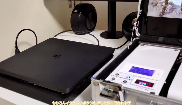 自己动手神秘提箱日本高中生魔改便携PS4系统_手机新浪网