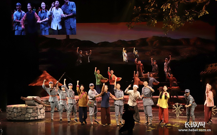 《壮士》演出现场。河北大苑和悦文化传媒有限公司 供图