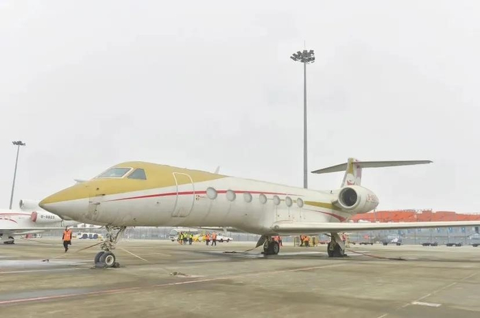 　　图：湾流G550公务机