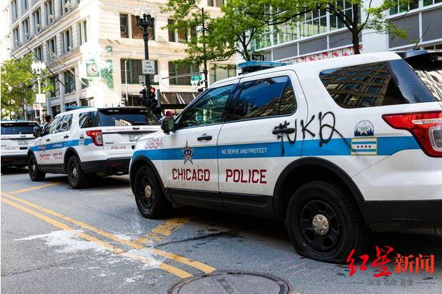 ▲芝加哥警方 图据纽约邮报