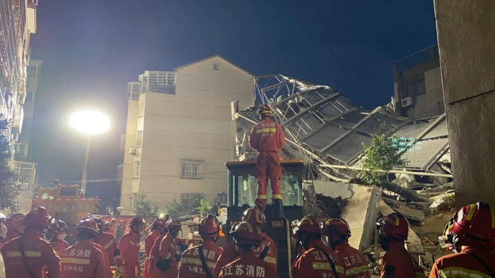 救援现场图据央视新闻