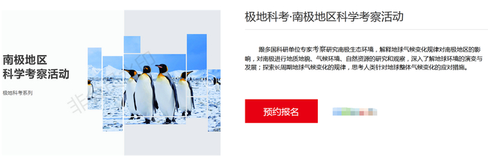 某研学公司推出的国际研学营（图源网络）