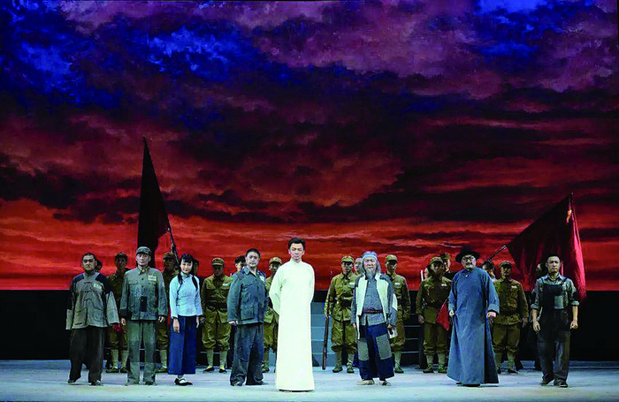  ▲现代京剧《许云峰》