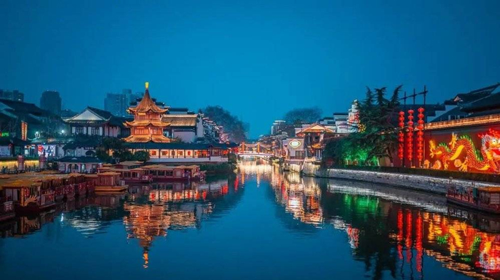 秦淮风光。©陆建华摄影