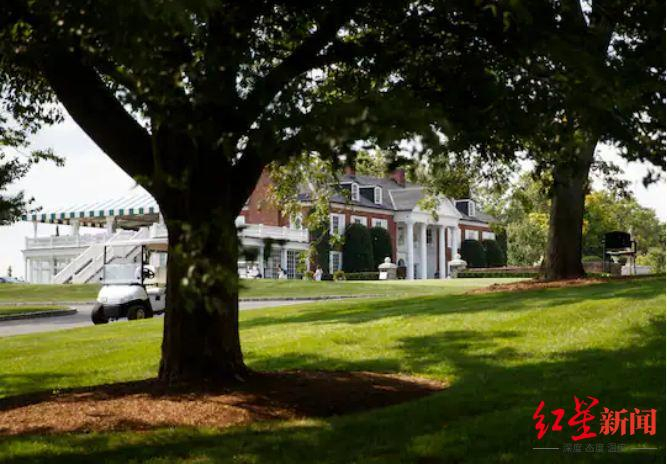 ▲贝德明斯特的高尔夫俱乐部 华盛顿邮报