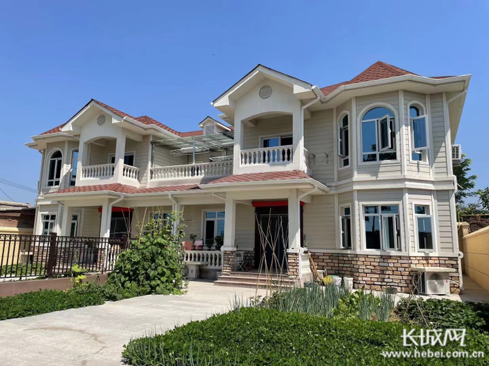 藁城区张家庄镇北小屯村美丽庭院。李晓雨 摄