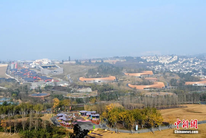 成都大熊猫繁育研究基地扩建区。安源 摄