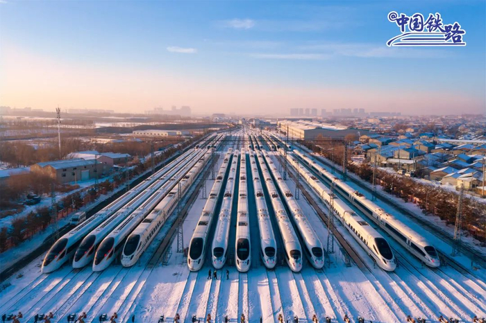 长春动车所。谢清晨 摄