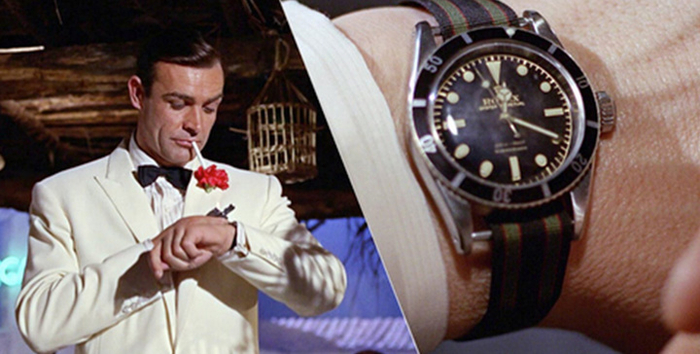 　　▲ 肖恩·康纳利 （Sean Connery） 在 007 系列电影中佩戴了劳力士的潜水表。 图片来自：Boutique Vonbu