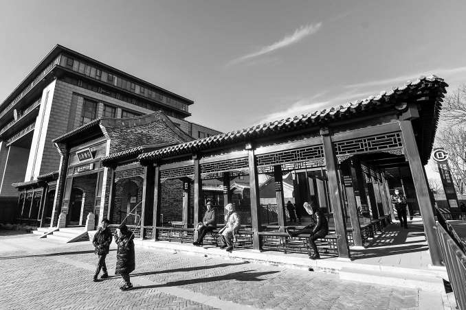 　　北新桥站 邓伟 摄