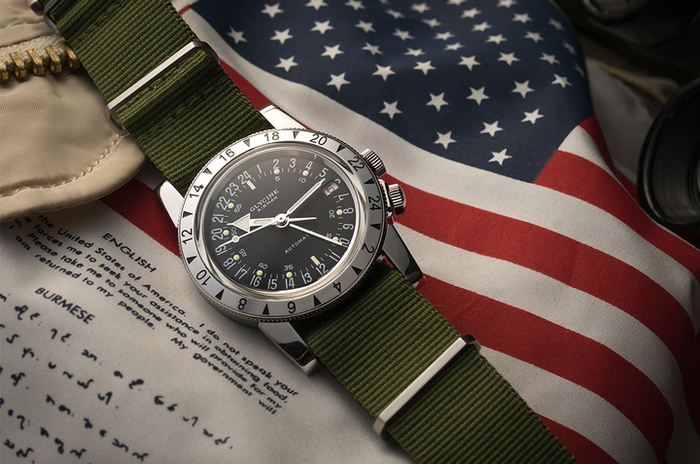 ▲ Glycine Airman。 图片来自：Hodinkee
