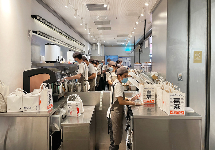 喜茶门店 图片来源：每日经济新闻 资料图