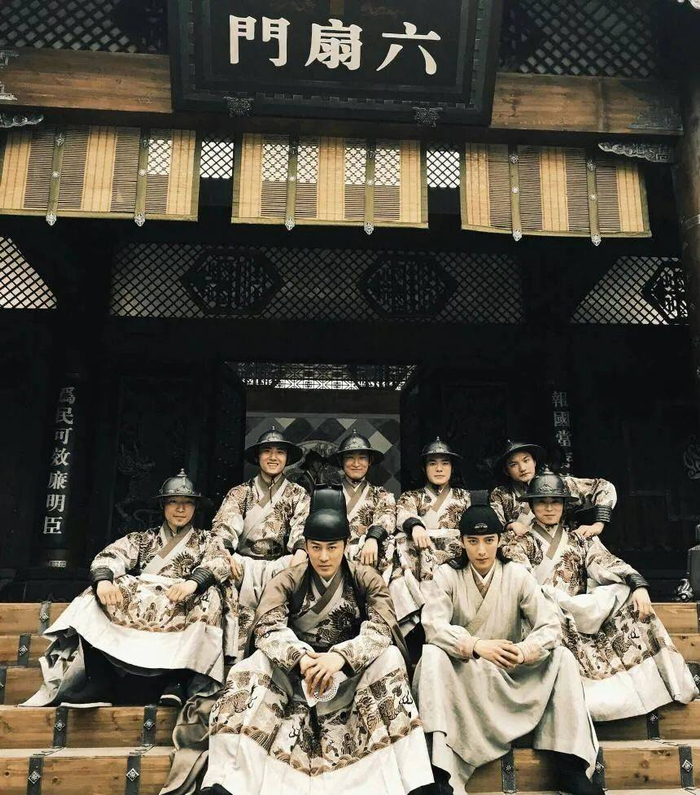 影视剧中的六扇门。来源/电视剧《六扇门》剧照