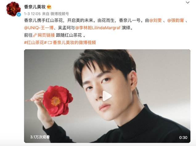 香奈儿 红山茶花新品预告