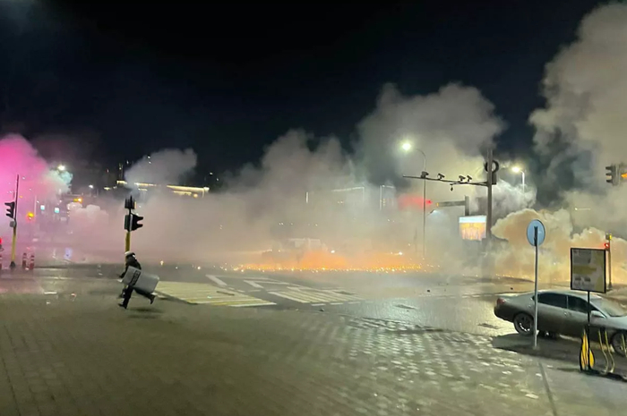 阿拉木图市街头（图片来自俄新社）