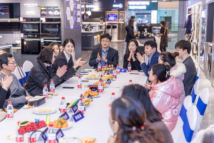 消费者交流现场