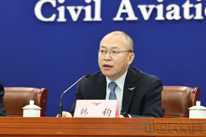 民航局发展计划司司长韩钧。图片来源：中国民航局