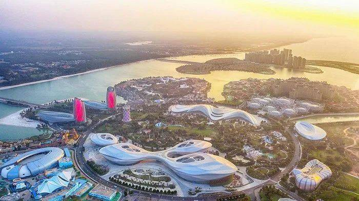 海花岛1号岛。图片来源：千悦阳光
