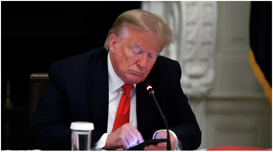 特朗普资料图 图自美媒