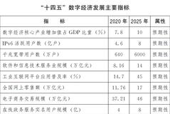 国务院印发“十四五”数字经济发展规划