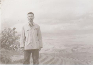 ▲年轻时的杨行吉老师