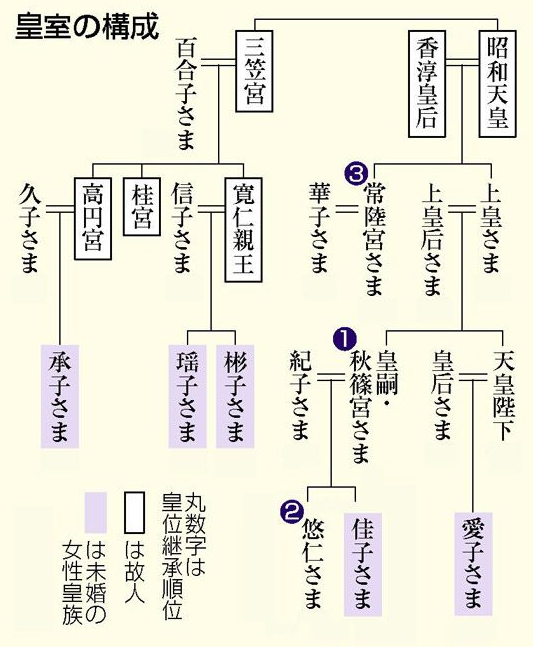 日本皇室继承 图丨时事通讯社
