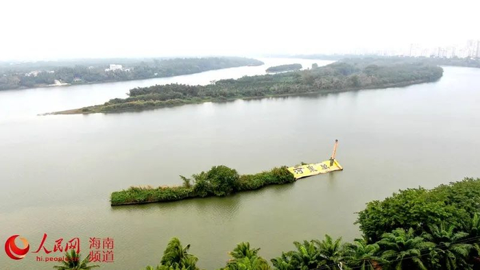 万泉河。人民网 符武平摄