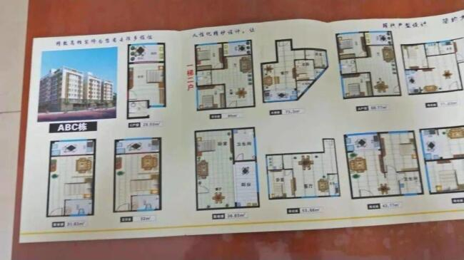 　　△ 带户型图的“居民自建房”