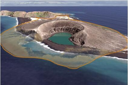 Hunga Tonga火山岛