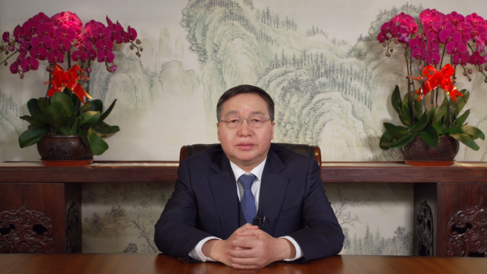 （中国工商银行董事长陈四清作主题演讲）