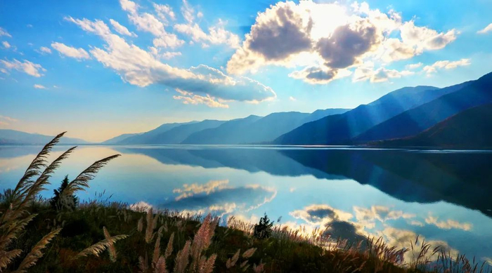 程海 永胜县融媒体中心供图