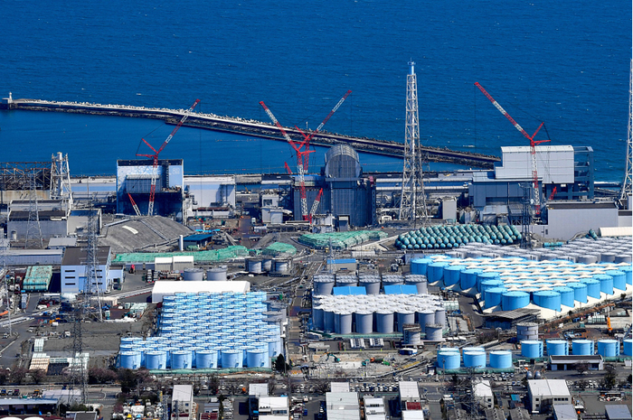 福岛第一核电站核污水仓（资料图）