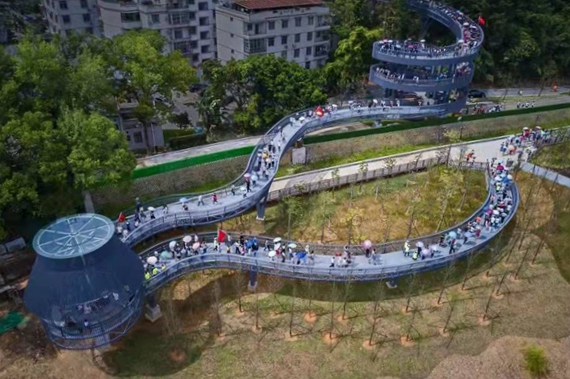 永泰县小汤山生态公园（永泰县文明办供图）