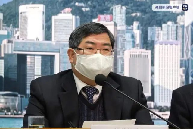 △香港渔农自然护理署署长梁肇辉 图片来源：央视新闻