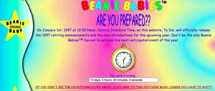 当年的豆豆娃网站，对停产系列进行预告