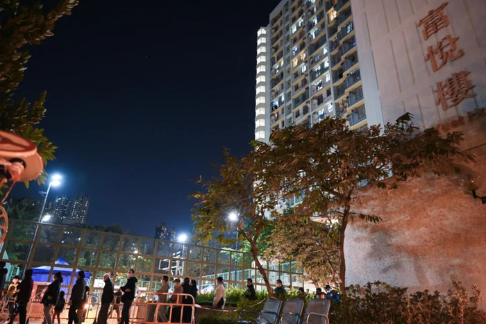 △深水埗居民准备接受检测