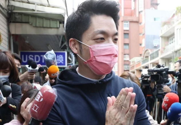 中国国民党民代蒋万安。（图片来自台媒）