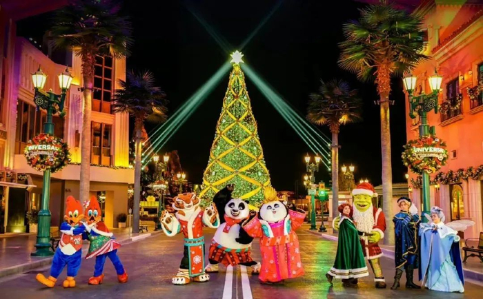 2021年新开放的环球影城（图源：北京环球度假区微博）