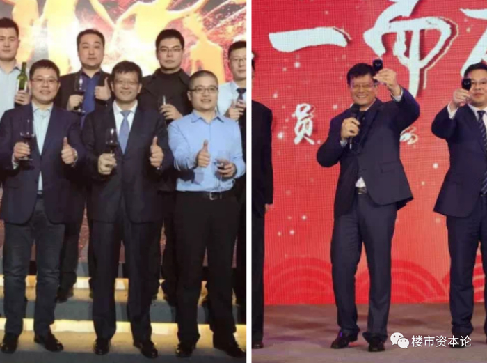 举着酒杯的栾航乾