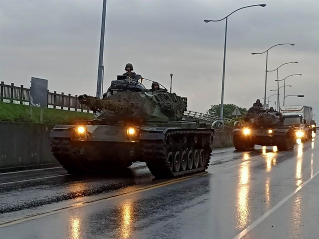 【资料图：台军M60A3坦克】