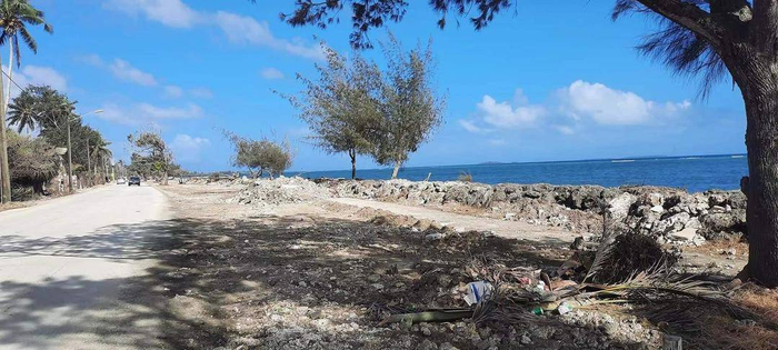 △1月21日汤加最新照片