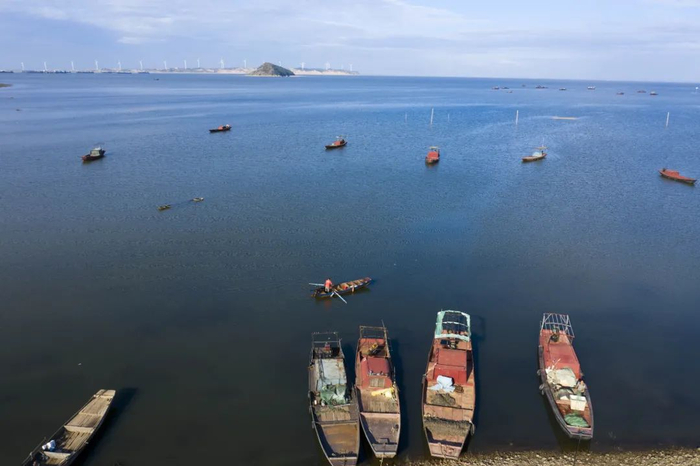 中国最大淡水湖江西鄱阳湖 图源：视觉中国