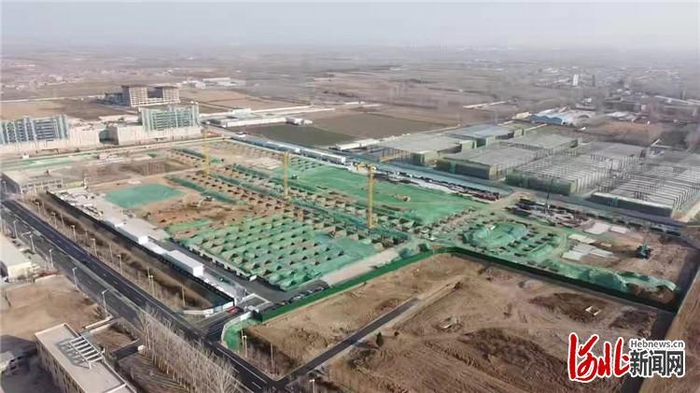 图为星谊银河二号供应链基地项目航拍。通讯员高澍摄